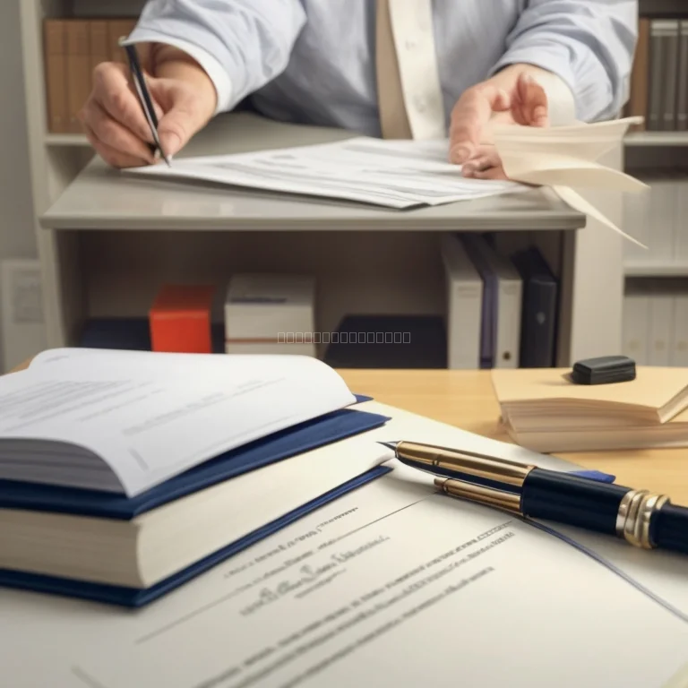 Concepto de servicios notariales profesionales